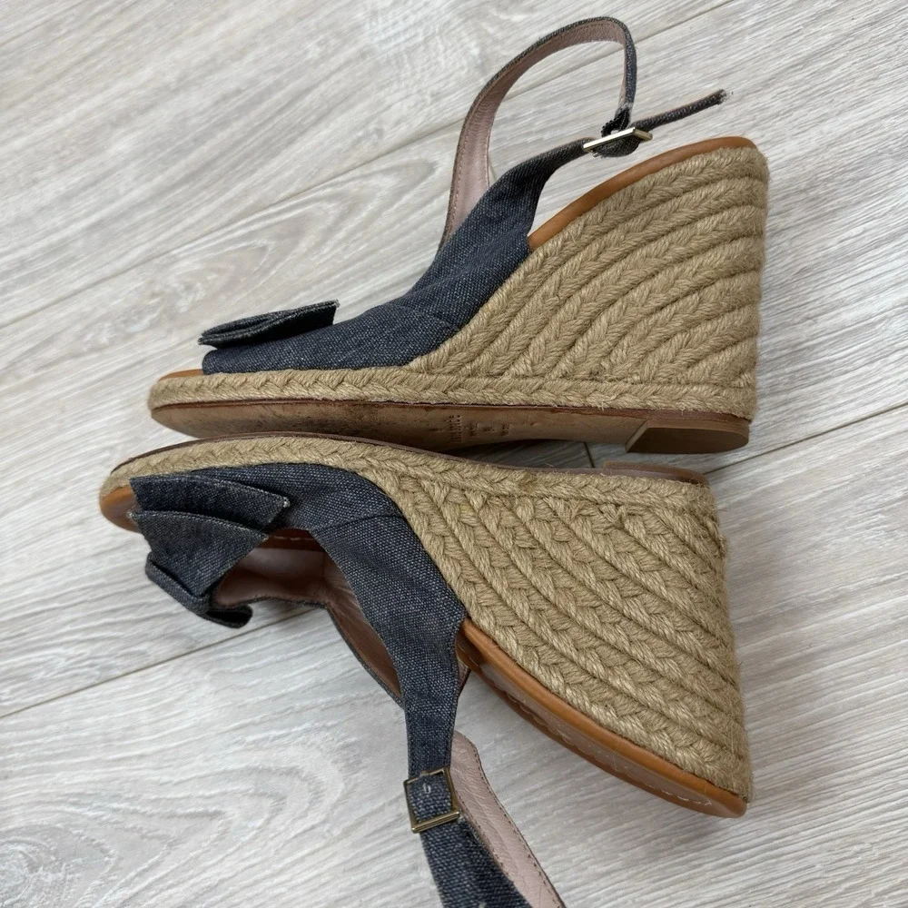 Kate Spade Espadrilles Boardwalk Wedge Heel Size 8